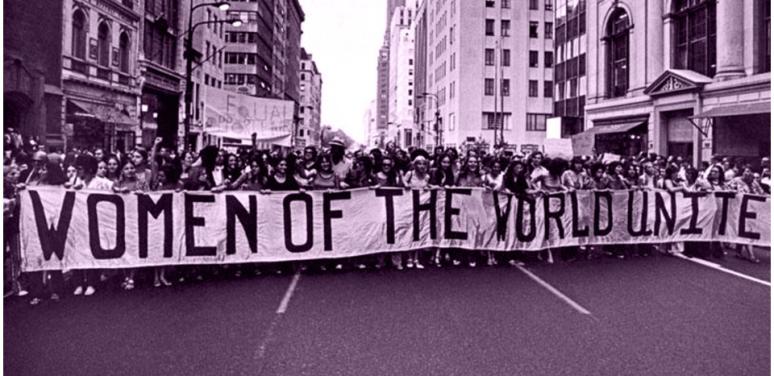 international women's day march